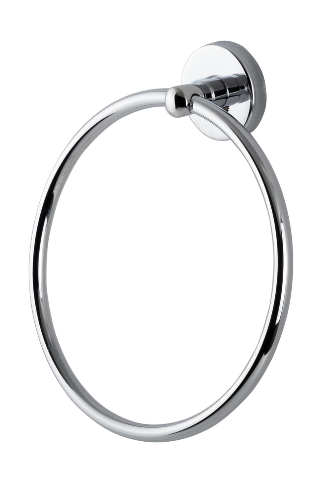 Çelik Banyo Karaca Yuvarlak Havluluk Krom